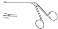 Bellucci Alligator Forceps, Ear, 2-61/64" (74.2 mm), Stainless Steel