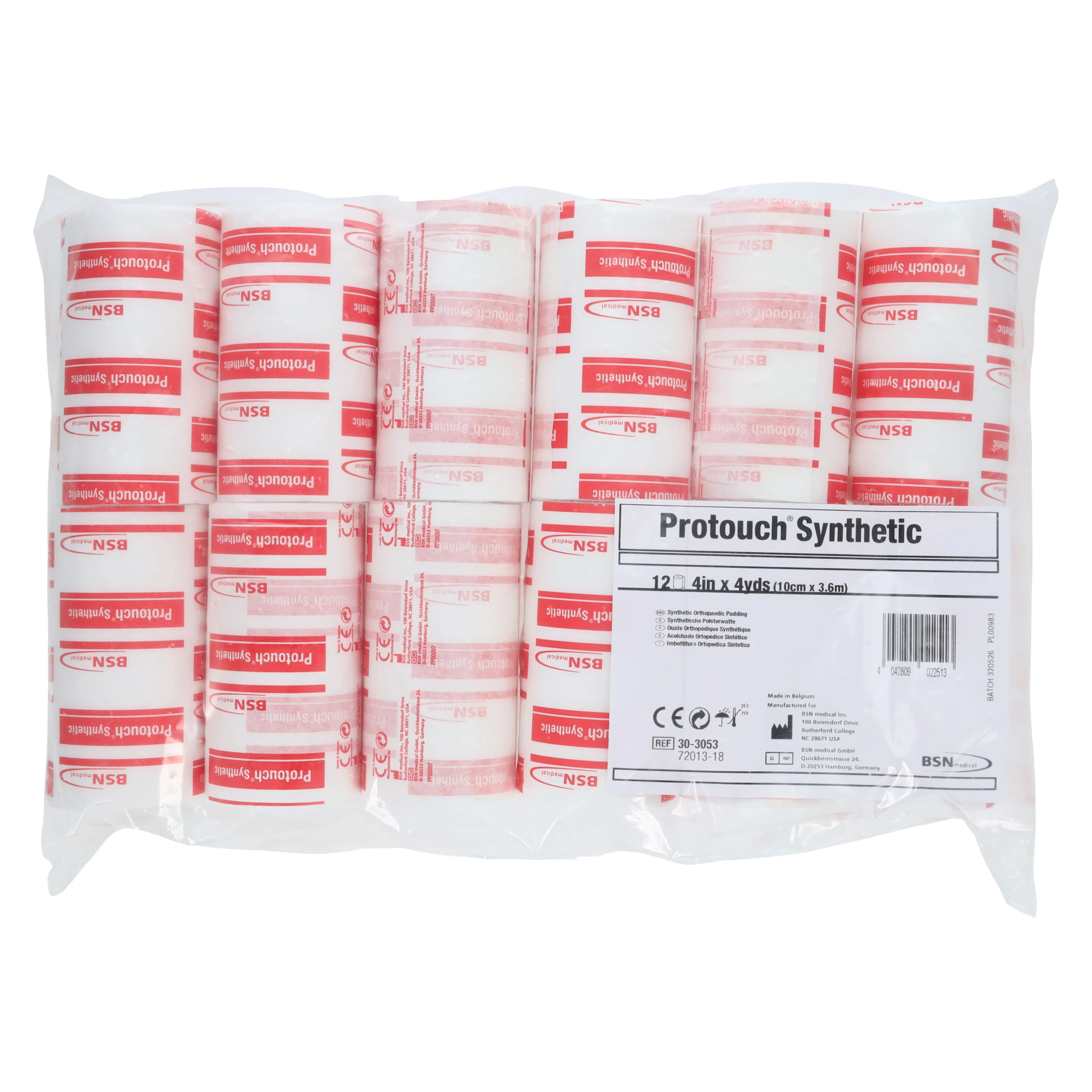 ProTouch Synthetic Cast Padding, 4" x 4 yd, Roll