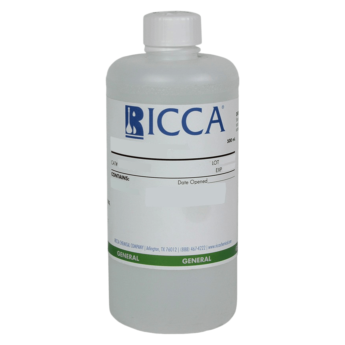 Ricca Chemical Reference Buffer Solution, pH 9.0, Clear, 16 oz Bottle