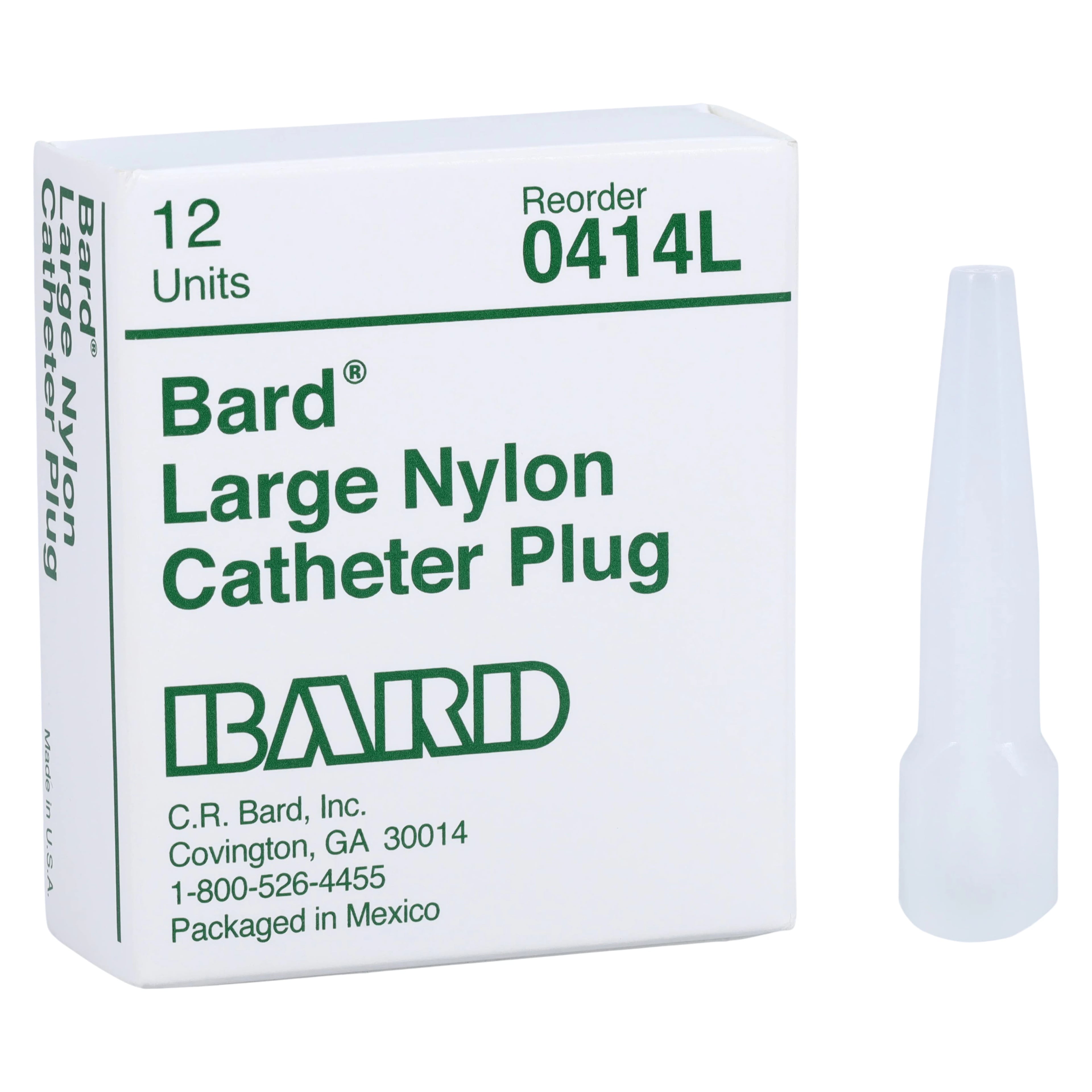 Bard Medical Catheter Plug, Nylon