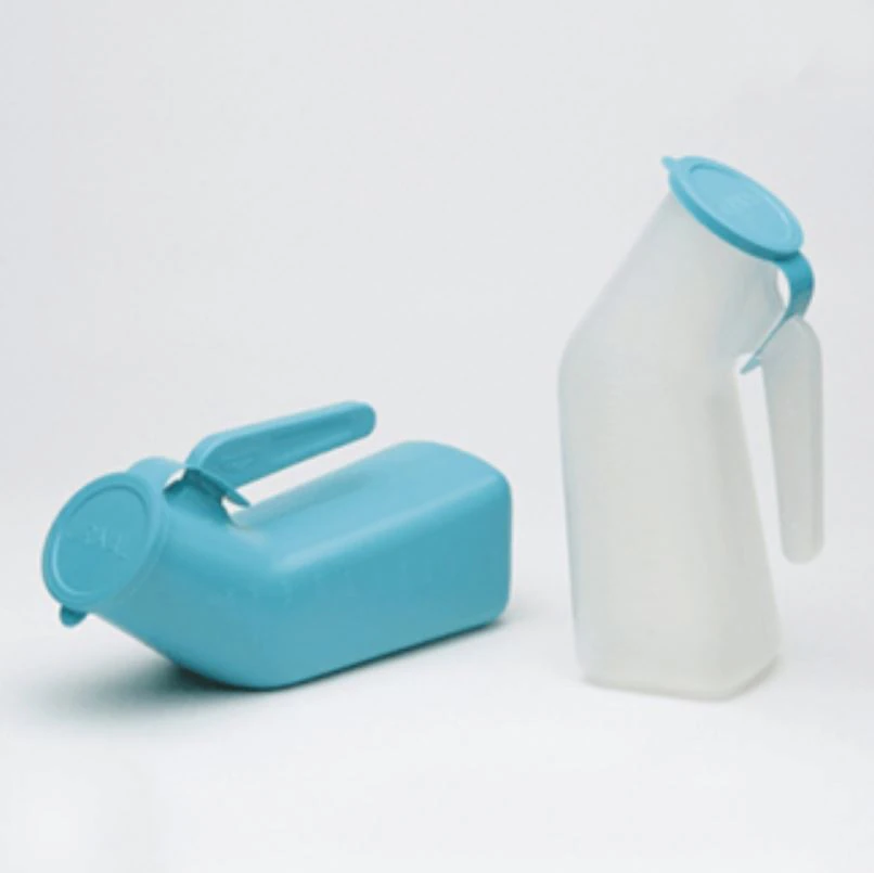 Medegen Patient Urinal with Handle, Clear, Translucent, 1 qt