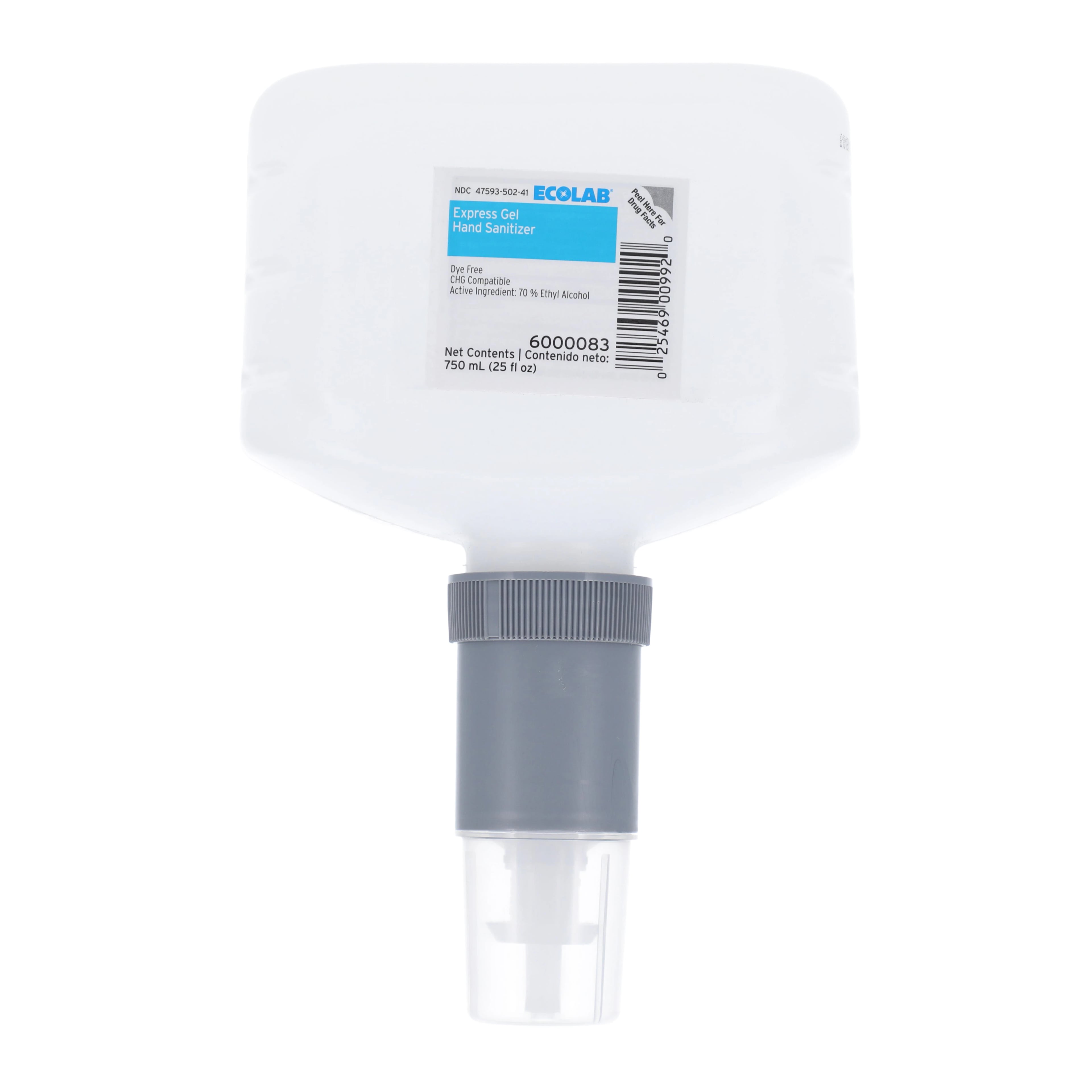Express Hand Sanitizer, 750mL Gel Refill, 70% Ethyl Alcohol