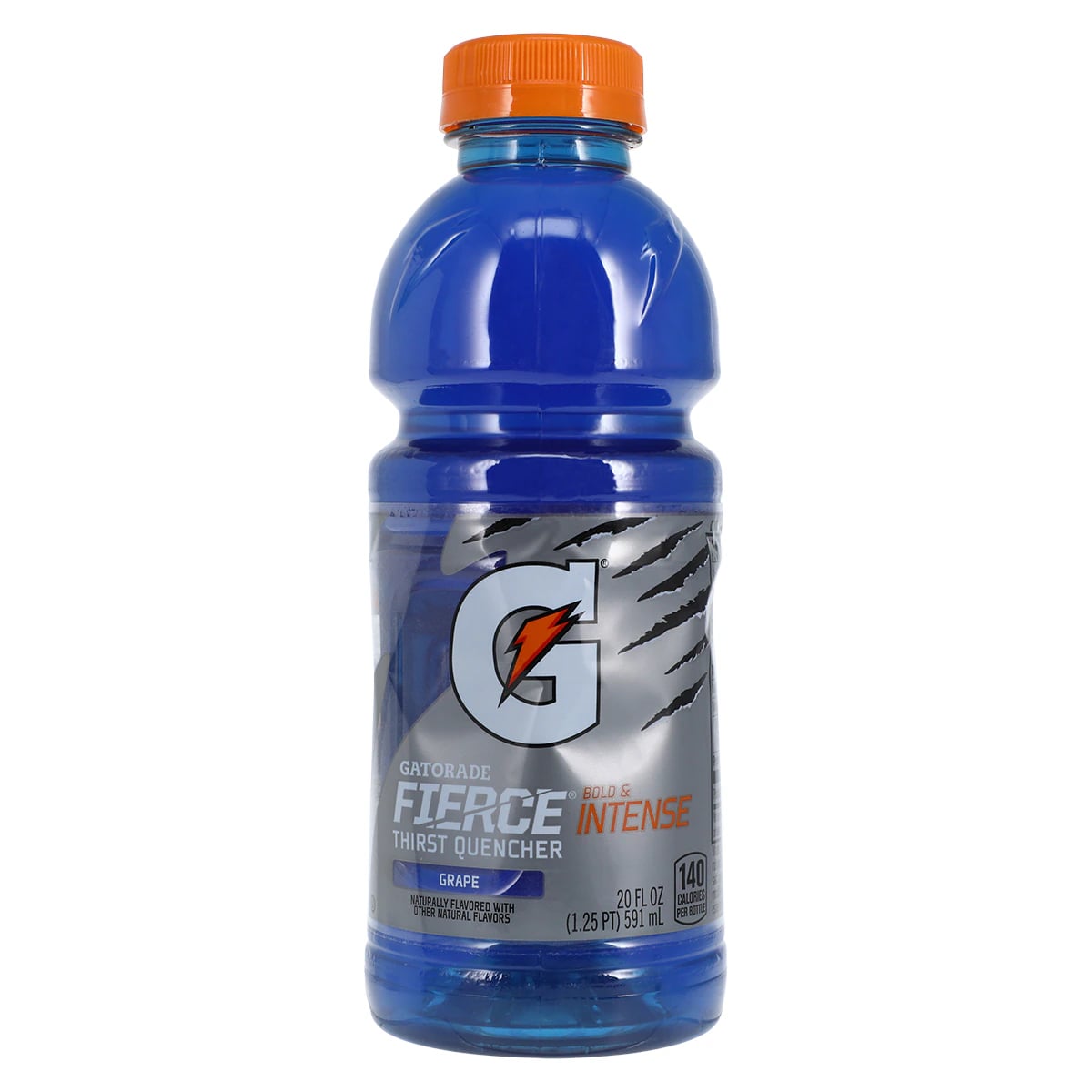 Gatorade Thirst Quencher Sports Beverage, Grape, 20 oz Wide Mouth Bottle, 24/Case