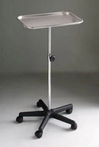 Brandt Industries Instrument Stand with Composite Base, 5 Casters