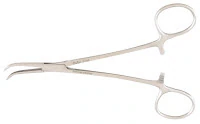 Miltex Dandy Hemostatic Forceps, Curved Sideway, 5-1/2" (14 cm), Stainless Steel, Autoclavable, Each