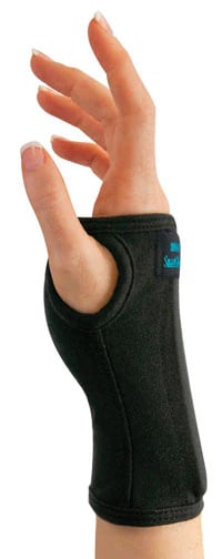 IMAK SmartGlove Wrist Brace with Ergobeads, Size Large, 10.79 cm, Brownmed