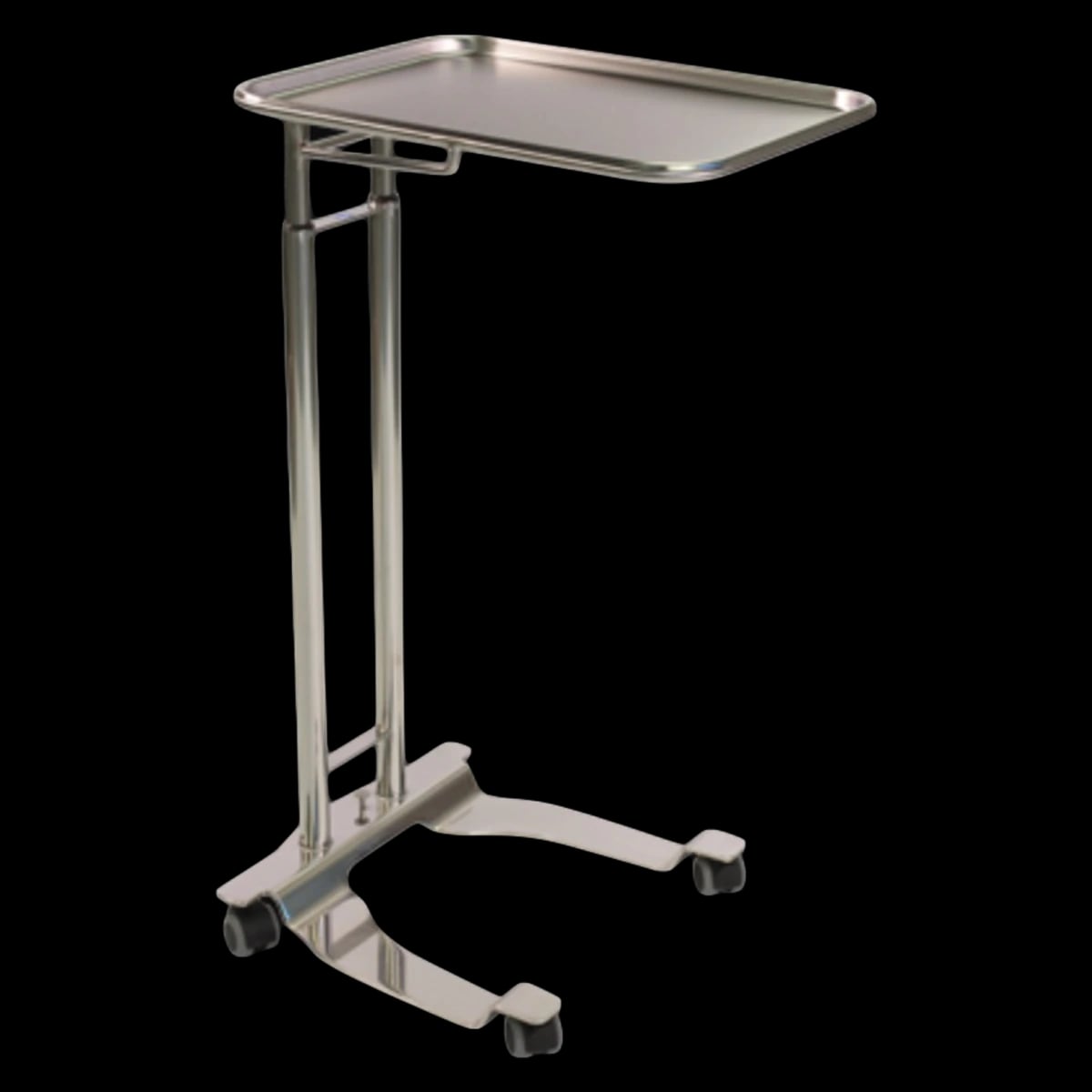 Pedigo Mayo Stand Table with Tray, 16-1/4" x 21-1/4"