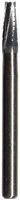 Midwest® Operative Carbide Bur #703, HP, Tapered Fissure Crosscut Flat End, 2.1 mm Diameter, 4.6 mm Length, 10/Pkg, 389335