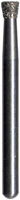 Midwest Multi-Use Diamond Bur #805-016SC, Super Coarse, Inverted Cone, Friction Grip, 1.6mm Diameter, 1.5mm Length, 5/Pk, 471052