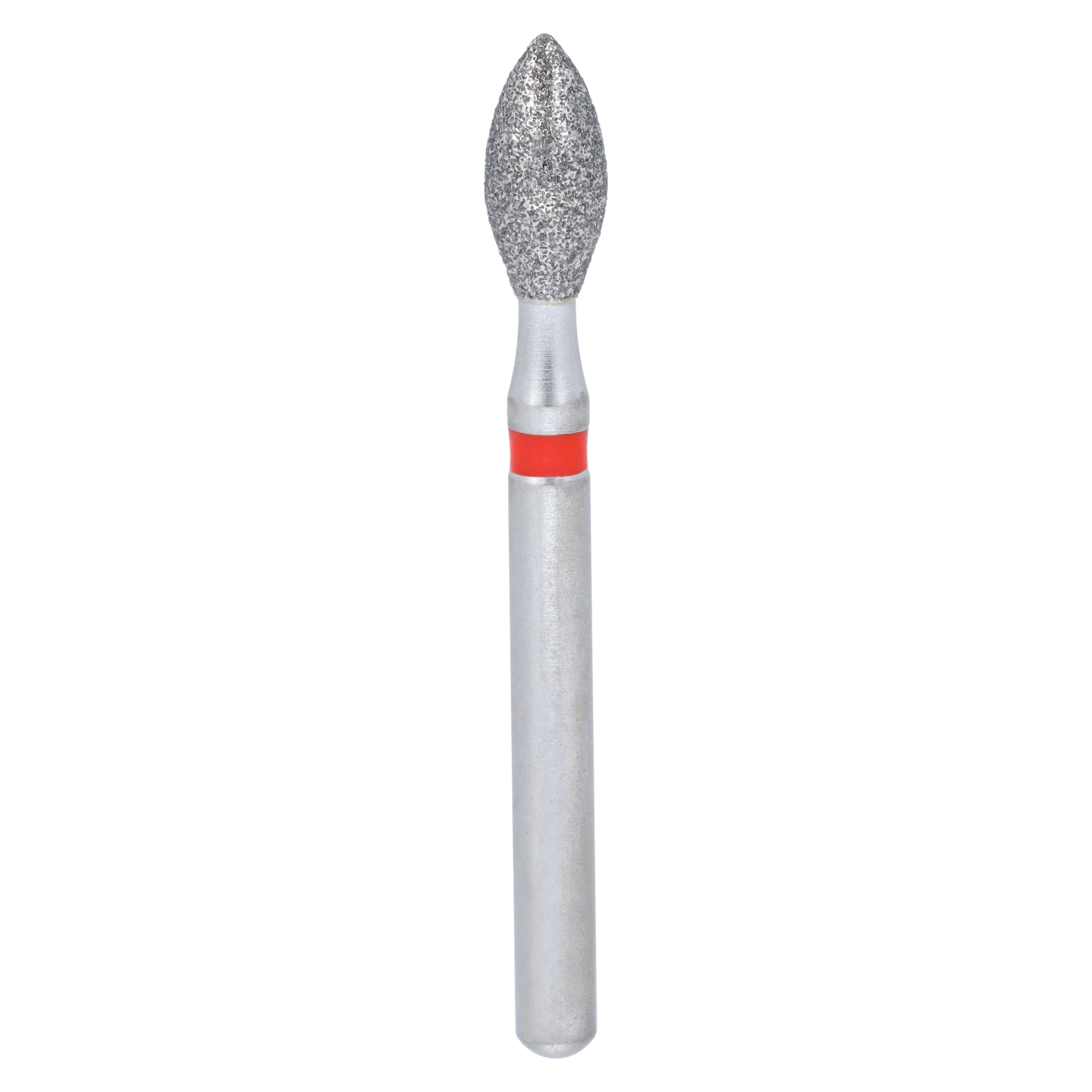 Midwest Once Single-Use Sterile Diamond Bur, FG, Fine Grit, Football Shape, #368-023F, 2.3 mm Diameter, 5.2 mm Length, 25/Pk, 1368023F