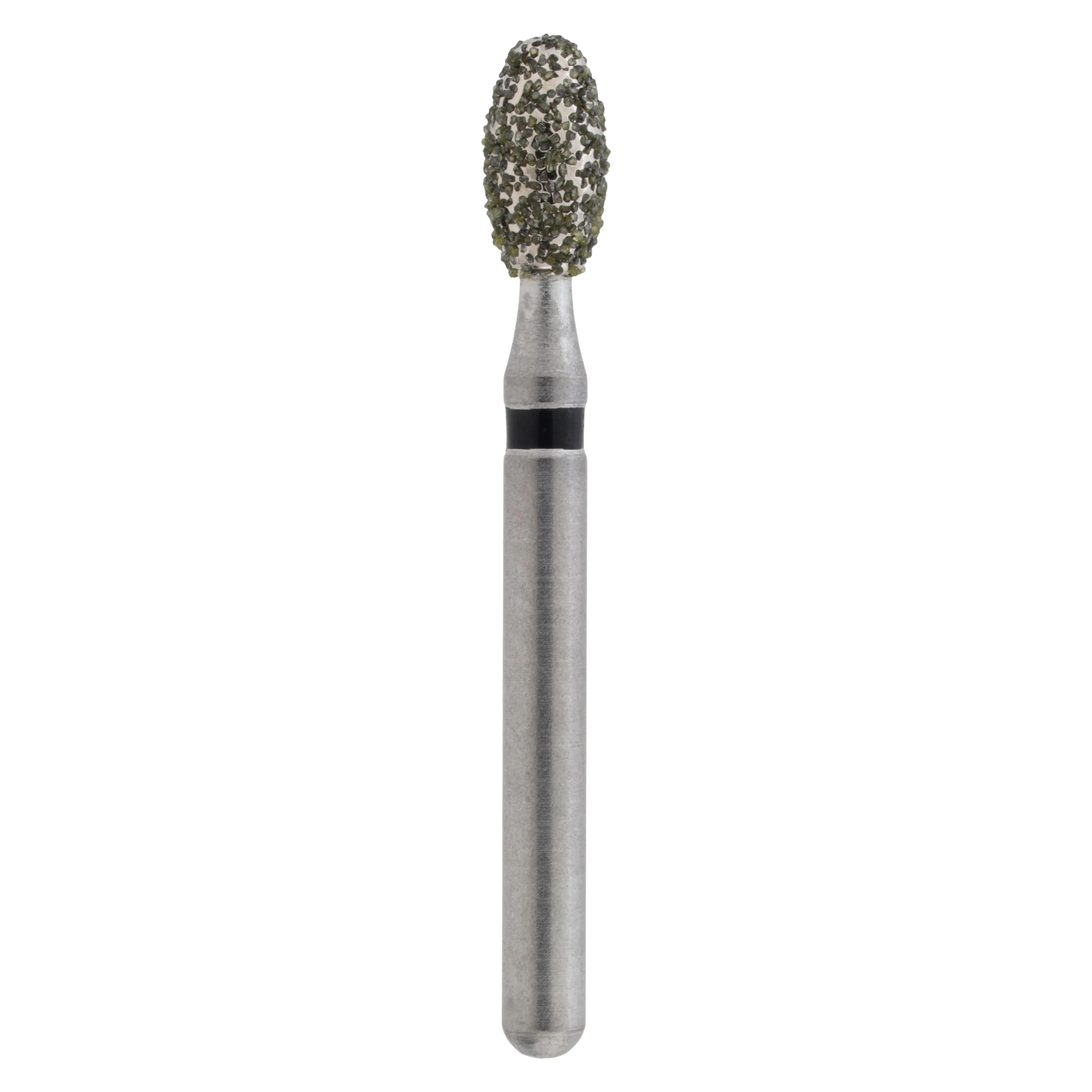 Midwest ONCE Sterile FG Diamond Bur, Super Coarse, Egg/Football Shape, #379-023SC, 2.3 mm Diameter, 4.25 mm Length, 25/Pk, 1379023SC