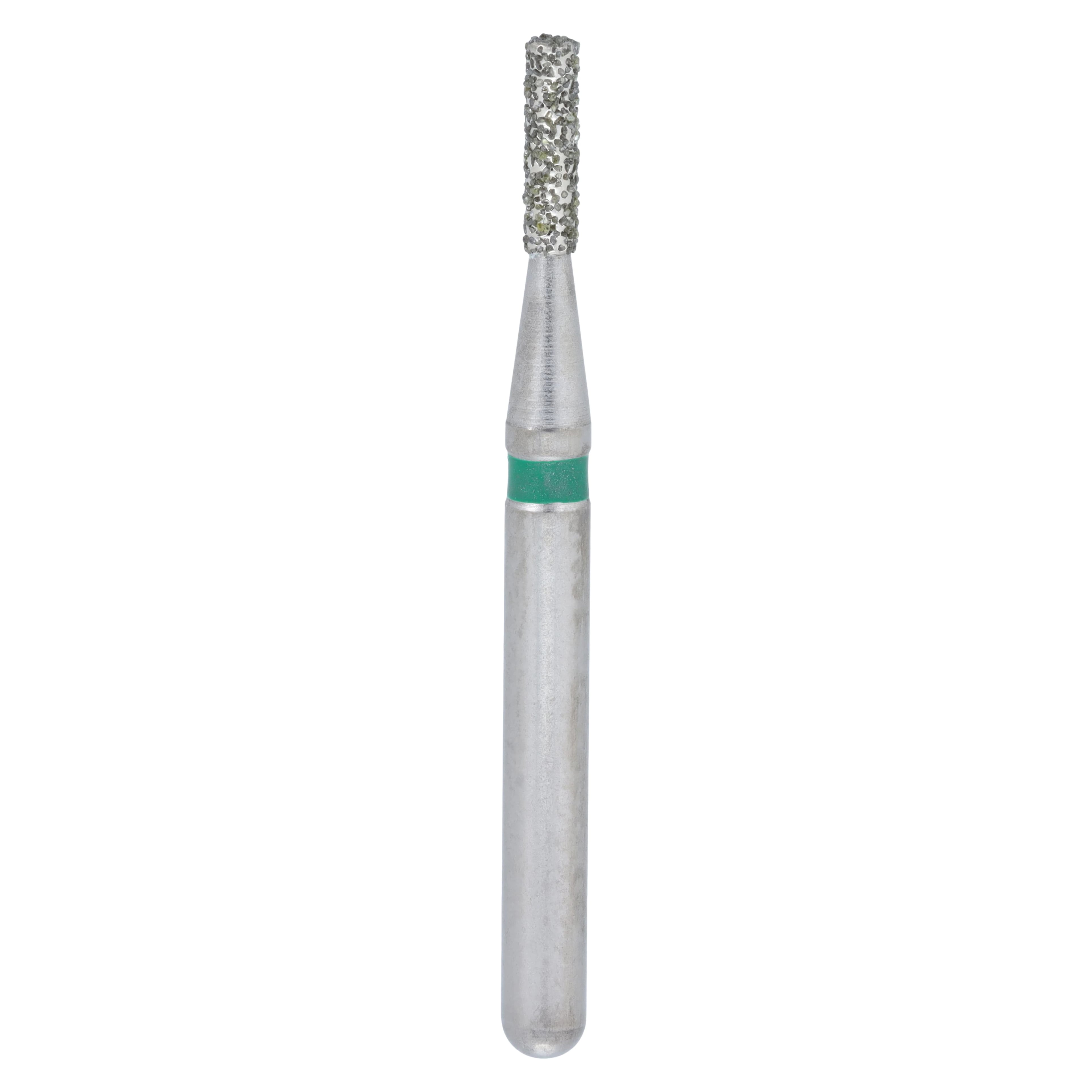 Midwest Once Single Use Diamond Bur – FG, Coarse, Cylinder Flat End, #835, 1.0 mm Diameter, 4.0 mm Length, 25/Pkg, 1835010C