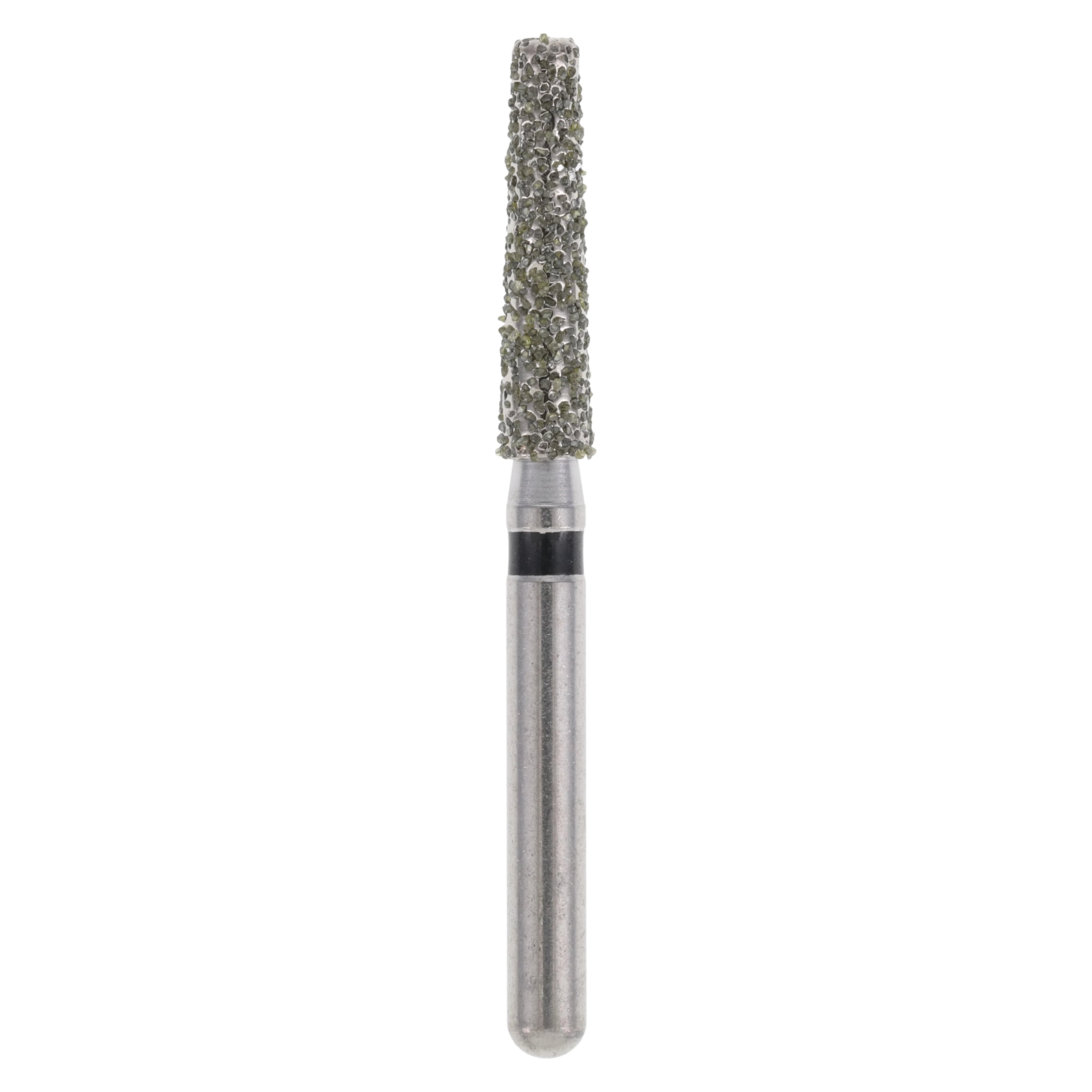 Midwest Once Single Use Diamond Bur – FG, Super Coarse, Taper Modified Flat End, #847KR-018, 1.8 mm Diameter, 8.0 mm Length, 25/Pkg