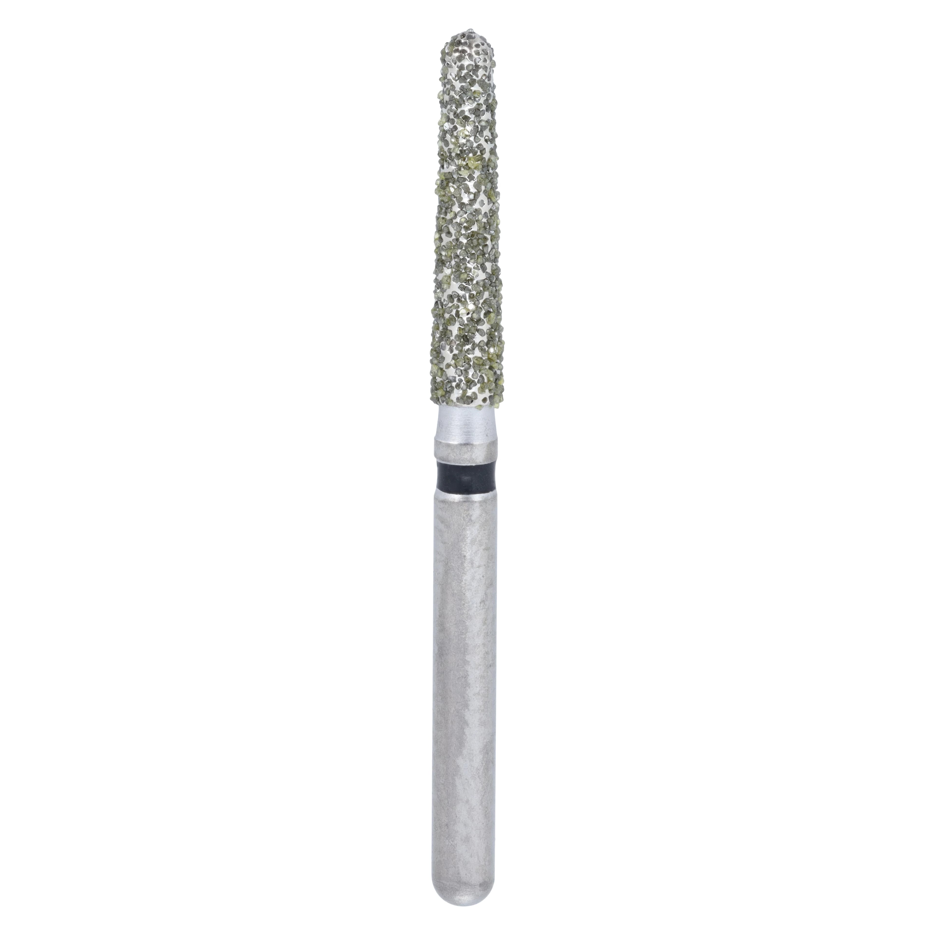 Midwest Once Sterile Diamond Bur 856L-018SC, Super Coarse, Taper Round End, Friction Grip, 25/Pk, 1856L018SC