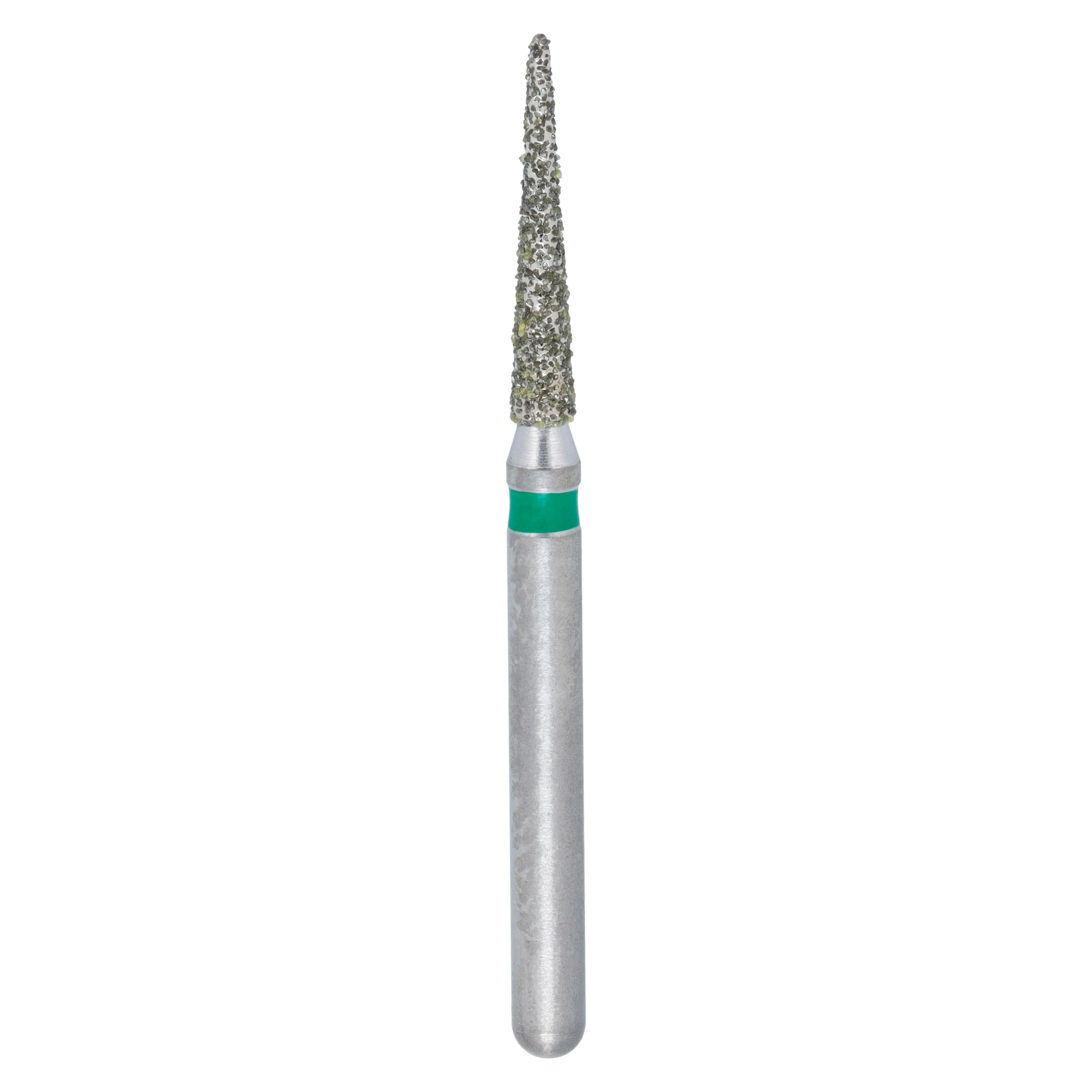 Midwest ONCE Sterile Diamond Burs 858-014C, Coarse, Needle, Friction Grip, 25/Pk, 1858014C