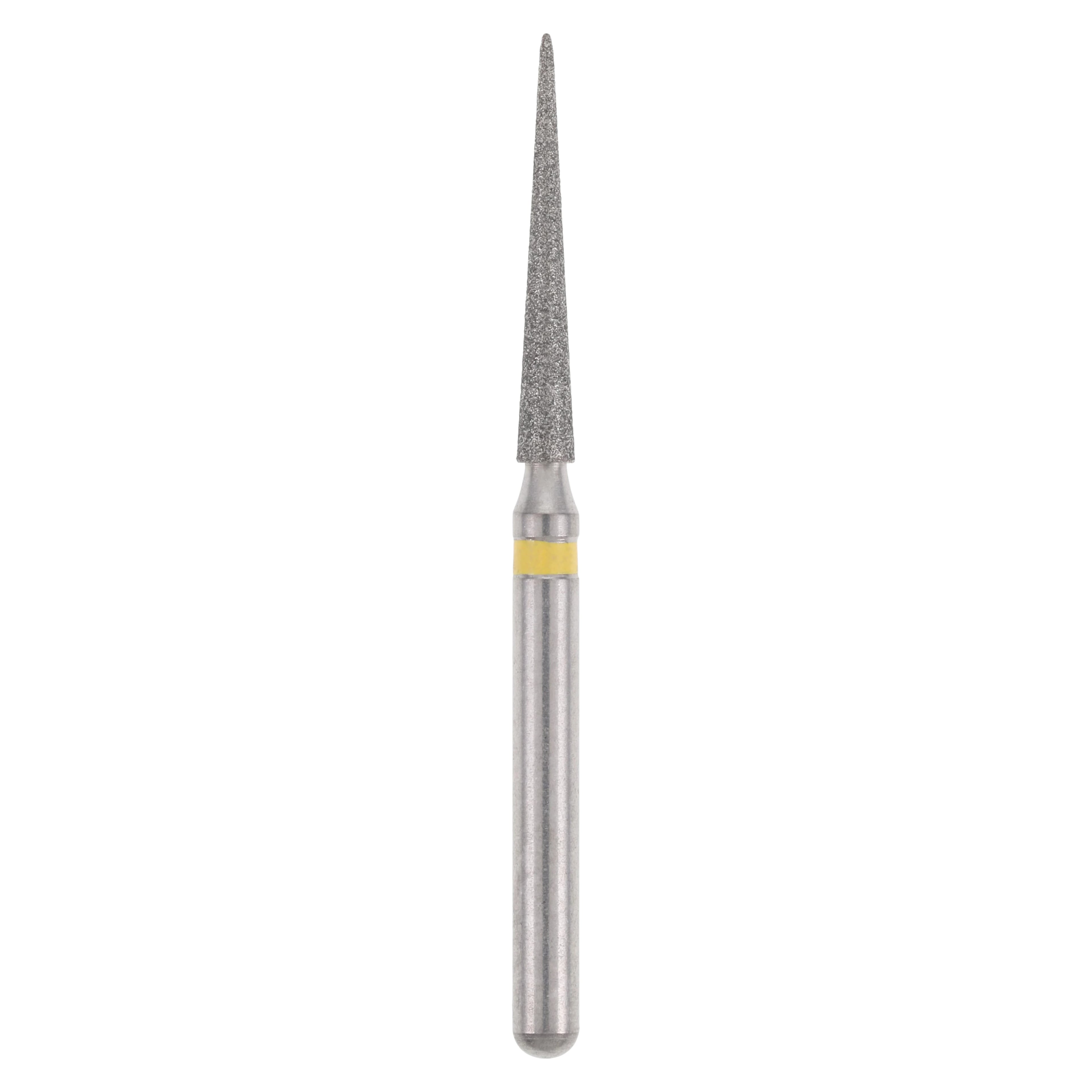 Midwest ONCE Sterile Diamond Bur 859-014SF, Super Fine, Needle, Friction Grip, 25/Pk, 1859014SF