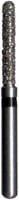 Midwest Multi-Use Diamond Bur FGSS, KS Cylinder Round End, Super Coarse, #KS2-014SC, 1.4 mm Diameter, 8.2 mm Length, 5/Pkg, 471435