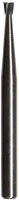 Midwest Operative Carbide Bur, Inverted Cone, #35, RA Latch, 1.0 mm Diameter, 3.7 mm Length, 10/Pkg, 389111