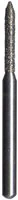 Midwest Multi-Use Diamond Bur FG 878-012SC, Super Coarse, Cylinder Modified Bevel, 1.2mm Diameter, 8.0mm Length, 5/Pk, 471311