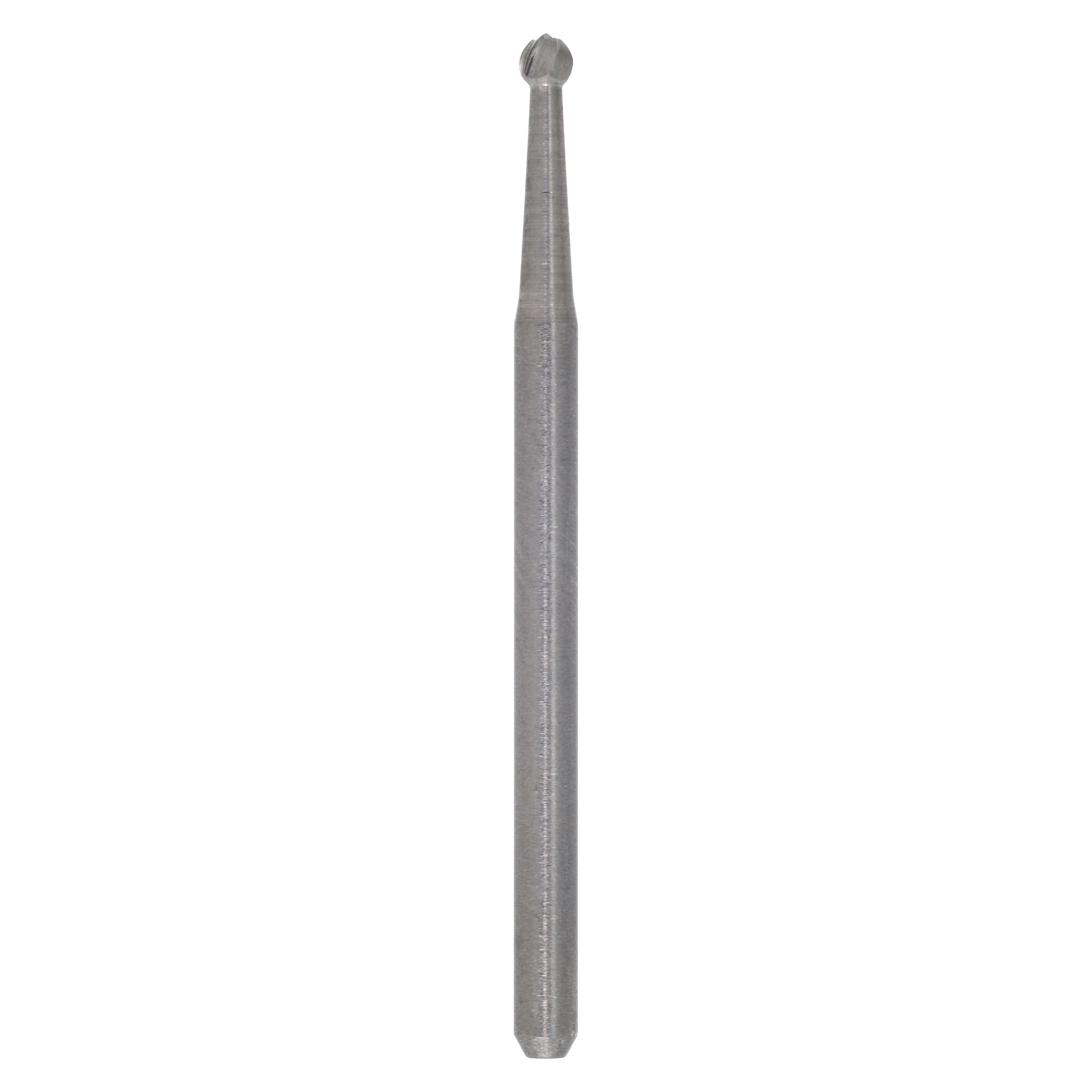 Midwest Once Sterile Surgical Carbide Bur, FGOS #4, Round, 1.4 mm, Friction Grip, 10/Pk, 314605