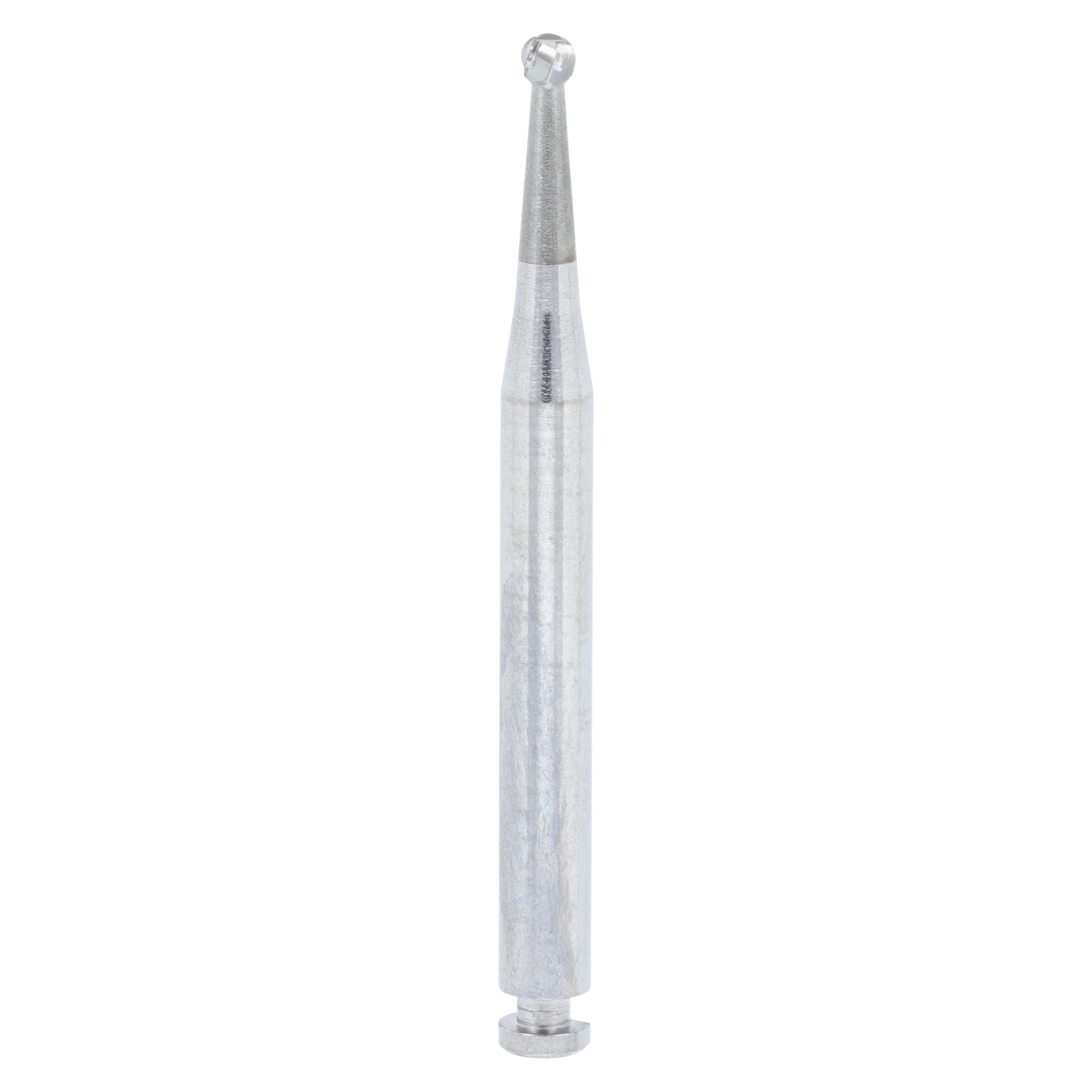 Midwest Once Sterile Surgical Carbide Bur, Round #4, 1.4 mm Diameter, Right-Angle (RA) Oral Surgery Length, 10/Pkg, 314905