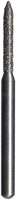 Midwest Multi-Use Diamond Bur 878-014C, FG, Coarse, Cylinder Modified Bevel, 1.4mm Diameter, 8.0mm Length, 5/Pk, 471308