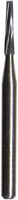 Midwest Operative Carbide Bur #170, FG, Tapered Fissure, Flat End, 1.0 mm Diameter, 3.7 mm Length, 6 Flutes, 100/Bag, 386222