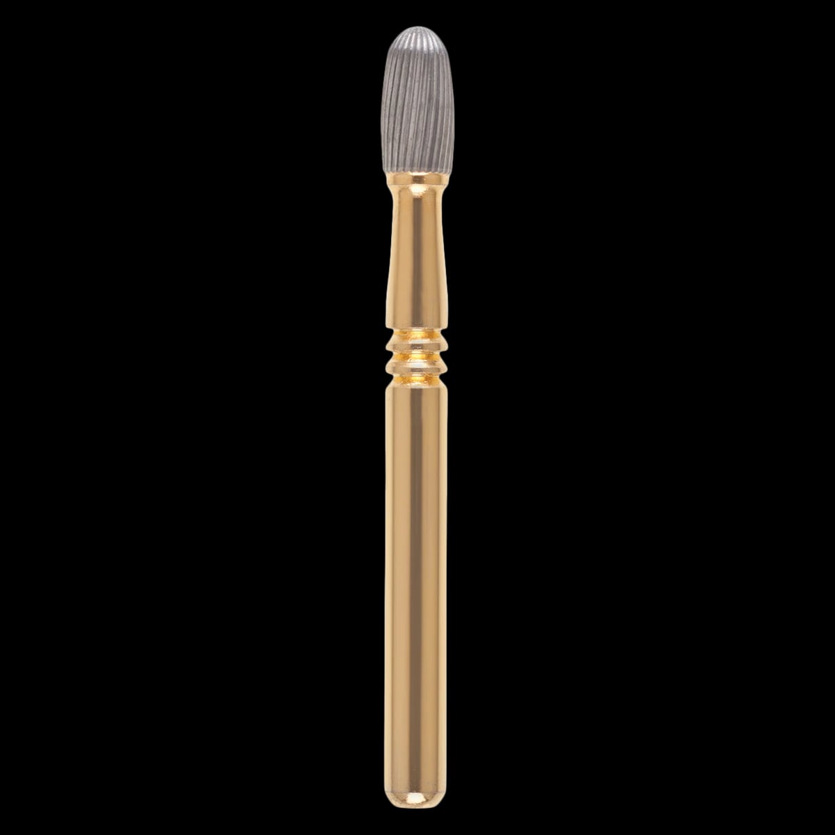 Midwest Trimming & Finishing Carbide Bur FG 9406, Egg Shape, 30-Blade, Friction Grip, 1.8 mm Head Diameter, 3.4 mm Head Length, 10/Pk