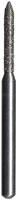 Midwest Multi-Use Diamond Bur 878-010C, FG, Coarse, Cylinder Modified Bevel, 1.0mm Diameter, 8.0mm Length, 5/Pk, 471306