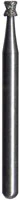 Midwest® Multi-Use Diamond Bur FG, #813/010, Medium Grit, Inverted Double Cone, 1.0 mm Diameter, 1.6 mm Length, Friction Grip, 5/Pkg