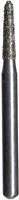 Midwest Multi-Use Diamond Bur FG #877K-016SC, Super Coarse, Taper Modified Bevel, 1.6 mm Diameter, 6.0 mm Length, Friction Grip, 5/Pkg
