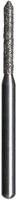Midwest Multi-Use Diamond Bur 885-014SC, Super Coarse, Cylinder Bevel, Friction Grip, 1.4mm Diameter, 8.2mm Length, 5/Pk