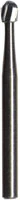 Midwest Operative Carbide Bur, FG, Round, #6, 1.8 mm, 10/Pk, 389206