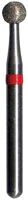 Midwest Multi-Use Diamond Bur, FG Round, Medium Grit, #801/035, 3.5mm Diameter, 3.5mm Length, 5/Pk
