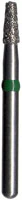 Midwest® Multi-Use Diamond Bur FG, Coarse, Taper Modified Flat End, #845KR, 2.5 mm Diameter, 4.0 mm Length, Friction Grip, 5/Pkg