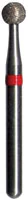 Midwest Multi-Use Diamond Bur 801-016C, FG Round, Coarse Grit, 1.6 mm Diameter, 5/Pk, 471021