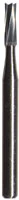 Midwest Operative Carbide Bur FG #58, Straight Fissure, Flat End, 1.2 mm Diameter, 3.7 mm Length, 10/Pk, 389218