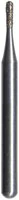 Midwest Multi-Use Diamond Bur FG 830-012M, Medium Grit, Pear Shape, 1.2 mm Diameter, 2.8 mm Length, 5/Pkg (Ref 471492)
