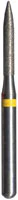 Midwest Multi-Use Diamond Bur FG 863-012EF, Extra Fine, Flame, 1.2 mm Diameter, 10.0 mm Length, 5/Pk