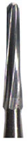 Midwest Esthetic Finishing Carbide Bur, FG - Safe End Taper, 12 Blade, #7714S, 1.4 mm Diameter, 7.6 mm Length, 10/Pkg, 379109