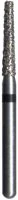 Midwest® Multi-Use Diamond Bur, FG, Super Coarse, Taper Modified Flat End, #847KR-018, 1.8 mm Diameter, 8.0 mm Length, 5/Pkg