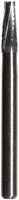 Midwest® Operative Carbide Burs – HP, Tapered Fissure - Crosscut Flat End, # 702, 1.6 mm Diameter, 4.1 mm Length, 100/Bag, 386334