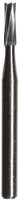 Midwest® Operative Carbide Bur #56, FGSS, 6 Flute, Straight Fissure, Flat End, 0.9 mm Diameter, 3.2 mm Length, Short Shank, 100/Bag, 386416