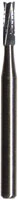 Midwest Operative Carbide Bur, FG, Straight Fissure Flat End Crosscut, #557, 1.0 mm Diameter, 3.7 mm Length, 10/Pk, 389227