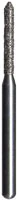 Midwest Multi-Use Diamond Bur, Coarse, Cylinder Bevel, FG, 1.4mm Diameter, 8.2mm Length, 5/Pk, 471353