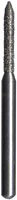 Midwest Multi-Use Diamond Bur FG 878-014UC, Ultra Coarse, Cylinder Modified Bevel, Friction Grip Short Shank, 1.4mm Diameter, 8.0mm Length, 5/Pk