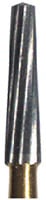 Midwest® Esthetic Finishing Carbide Bur, FG - Taper 12 Blade, #7612, 1.4 mm Diameter, 5.9 mm Length, 10/Pkg, 379107