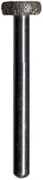 Midwest Multi-Use Diamond Bur FG #909-050M, Medium Grit, Wheel Rounded Edge, 5/Pk, 471380