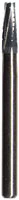 Midwest Oral Surgical Carbide Bur #703, HPOS, Taper Flat End Crosscut, 2.1mm Diameter, 10/Pk, 389735
