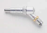 Midwest Shorty Two-Speed Low Speed Air Motor, 4-Hole Connection, 0-6,000/0-30,000 rpm, 710024D